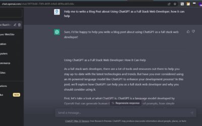 Using ChatGPT