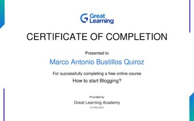 How to Start Blogging? – GreatLearning Certification