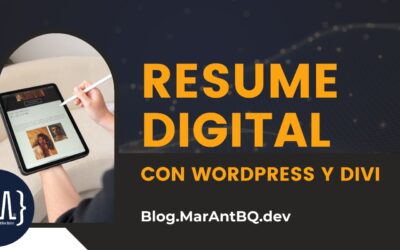 Creando un Impresionante Resume Digital con WordPress y Divi: Guía Paso a Paso