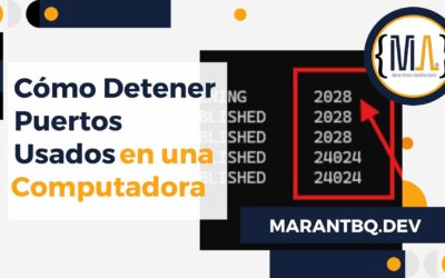 Cómo Detener Puertos Usados en una Computadora