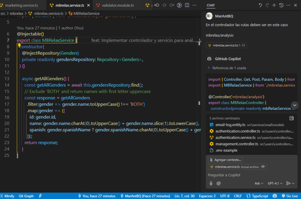 productividad como desarrollador