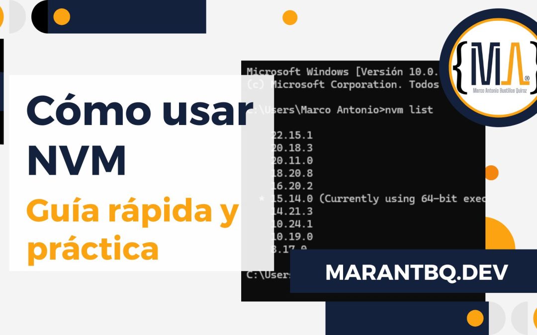 Cómo usar NVM: Guía rápida y práctica